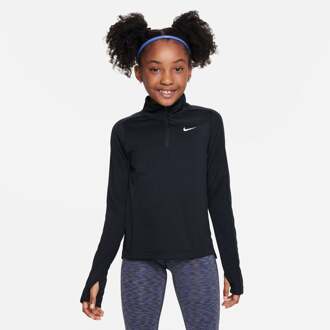Nike Dri-Fit Half-Zip Longsleeve Meisjes zwart - XS,S,M,L