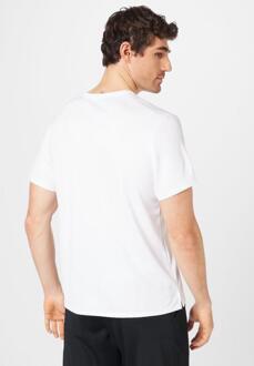 Nike Dri Fit Heren Miler T-shirt met korte mouwen in wit - maat XL