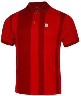 Nike Dri-Fit Heritage Polo Heren rood - S,M