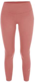 Nike Dri-Fit High Waisted 7/8 Tight Dames-Pink,Zwart - XL