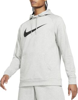 Nike Dri-FIT Hoodie Heren grijs - zwart - XXL