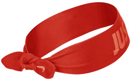 Nike Dri-fit hoofdband met logo - maat One size Rood