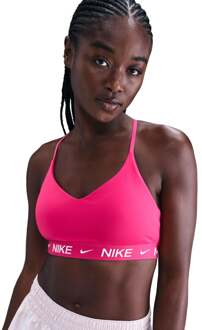 Nike Dri-Fit INDY LGT Support Sport-bh Dames-berry bes - XS,S,M,L,XL