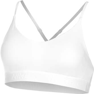 Nike Dri-Fit INDY LGT Support Sport-bh Dames-wit - XL
