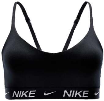 Nike Dri-Fit INDY LGT Support Sport-bh Dames-Zwart,Zwart - XS,S,M,L,XL