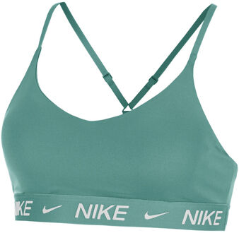 Nike Dri-Fit Indy Padded Sport-bh Dames donkergroen - XS