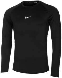 Nike Dri-Fit Longsleeve Heren zwart - M
