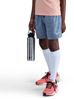 Nike Dri-Fit Multi High Rise Shorts Kinderen-Blaugrau blauwgrijs - XS