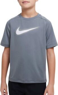 Nike Dri-FIT Multi+ Shirt Junior grijs - wit - L-152/158