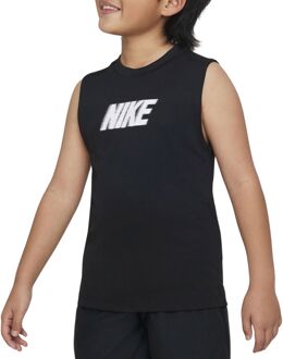 Nike Dri-FIT Multi+ Tanktop Junior zwart - wit - L-152/158