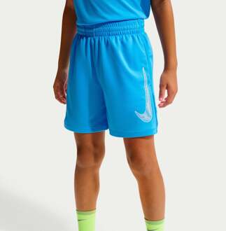 Nike Dri-Fit Multi Shorts Jongens-lichtblauw - XL