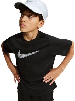 Nike Dri-Fit Multi Sportshirt Jongens 164 Zwart