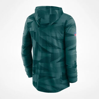 Nike Dri-Fit NFL Philadelphia Eagles Green Pullover Heren Zijlijn Hoodie NKD8 3JD Groen - S