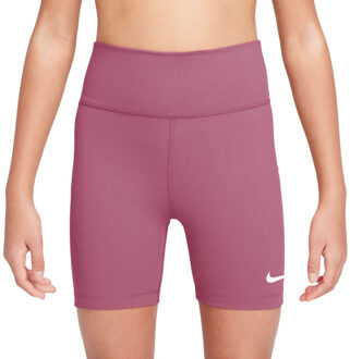 Nike Dri-FIT One 5'' Short Meisjes lichtroze - 122-128