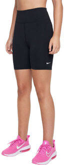 Nike Dri-FIT One 5'' Short Meisjes zwart/wit - 147-158