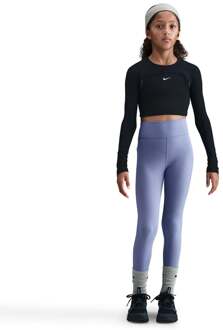 Nike Dri-FIT One All Over Print Tight Meisjes blaugrau - XS
