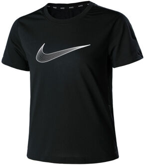 Nike Dri-Fit One Graphic T-shirt Meisjes zwart