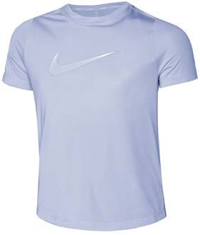 Nike Dri-Fit One GX T-shirt Meisjes blaugrau - XS
