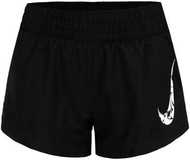 Nike Dri-Fit One Hardloopshorts Dames-Zwart - S,XL