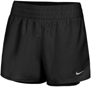 Nike Dri-Fit One Heritage 3in 2in1 Shorts Dames zwart - XS