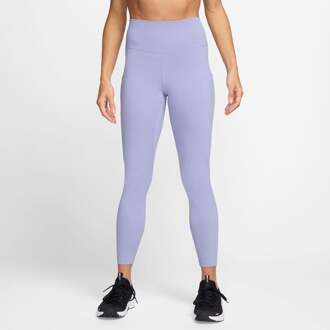 Nike Dri-FIT One High Rise 7/8 Tight Dames-Mauve - XS