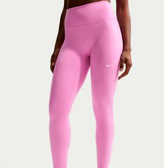 Nike Dri-Fit One High Rise 7/8 Tight Dames-mauve - XS