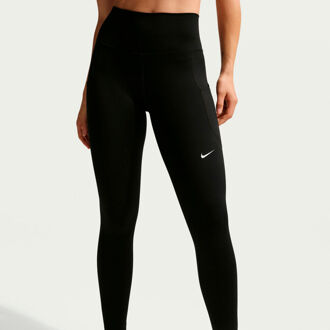Nike Dri-FIT One High Rise 7/8 Tight Dames-zwart, wit - S