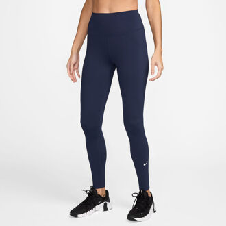 Nike Dri-FIT One High Rise Tight Dames donkerblauw - XS