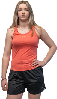 Nike Dri-Fit One Singlet Dames XS/34 Koraal