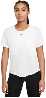 Nike dri-fit one sportshirt wit dames