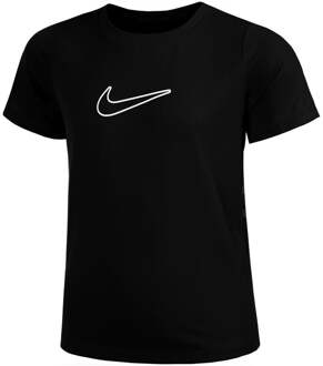 Nike Dri-Fit One STD T-shirt Meisjes-Zwart