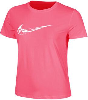 Nike Dri-Fit One Swoosh Hardloopshirt Dames berry - L