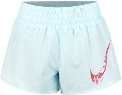 Nike Dri-Fit One Swoosh Hardloopshorts Dames-Lichtblauw - XL