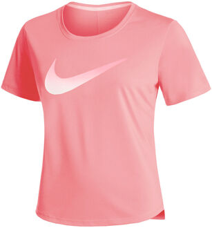 Nike Dri-Fit One Swoosh HBR Hardloopshirt Dames abrikoos - S,M