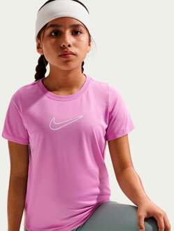 Nike Dri-FIT One T-shirt Kinderen-mauve - M