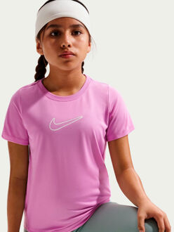 Nike Dri-FIT One T-shirt Kinderen-mauve - XL