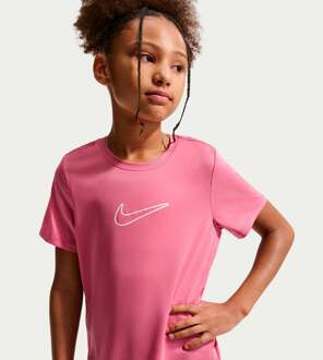 Nike Dri-FIT One T-shirt Kinderen roze - M