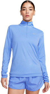 Nike Dri-fit pacer 1/4-zip pullover Blauw - L