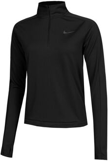 Nike Dri-Fit Pacer 1/4-Zip Topje Hardlopen Dames zwart - XL