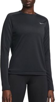 Nike Dri-FIT Pacer Crew Hardloopshirt Dames zwart - L