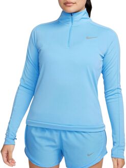 Nike Dri-FIT Pacer Hardloopshirt Dames blauw - M