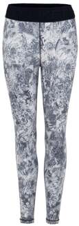 Nike Dri-Fit Performance Mid Rise All Over Print Tight Dames wit - L