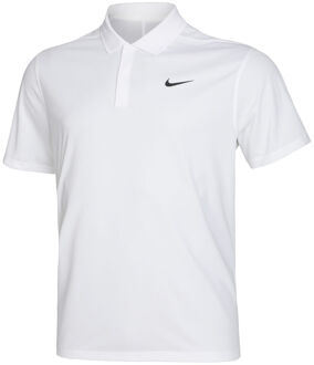 Nike Dri-Fit Polo Heren wit - S