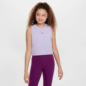 Nike Dri-Fit Pro Big Kids Tanktop Meisjes mauve - XL