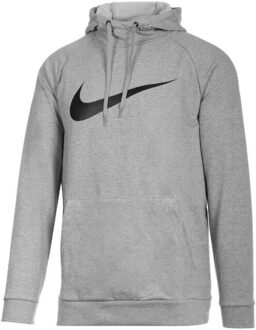 Nike Dri-FIT Pullover Training Hoodie Men - Grijs - Heren - maat  L