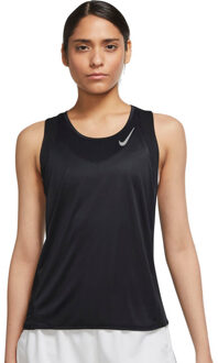 Nike dri-fit race hardlooptanktop zwart dames - XL