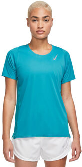 Nike Dri-FIT Race T-Shirt Dames blauw - S