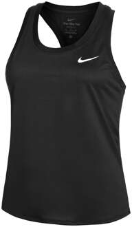 Nike Dri-Fit Racerback Tanktop Dames-Zwart - L