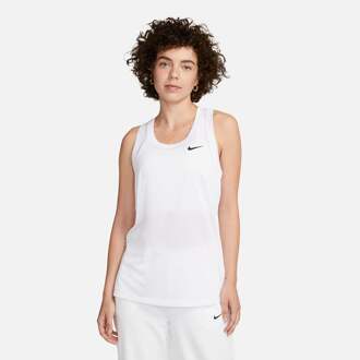 Nike Dri-Fit Regular Racerback Tanktop Dames wit - XL