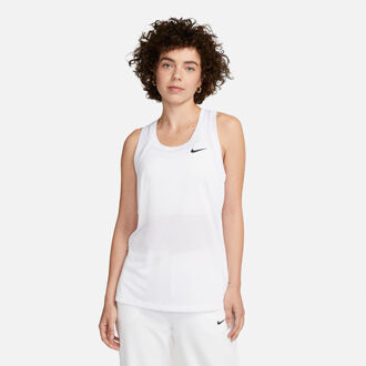 Nike Dri-Fit Regular Racerback Tanktop Dames wit - XS,S,M,L,XL